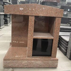Red Granite Niche Columbarium from China Factory Red Granite Niche Columbarium from China Factory