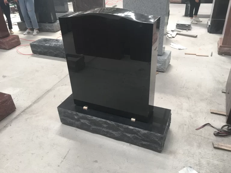 American Black Granite Headstone Monument 5