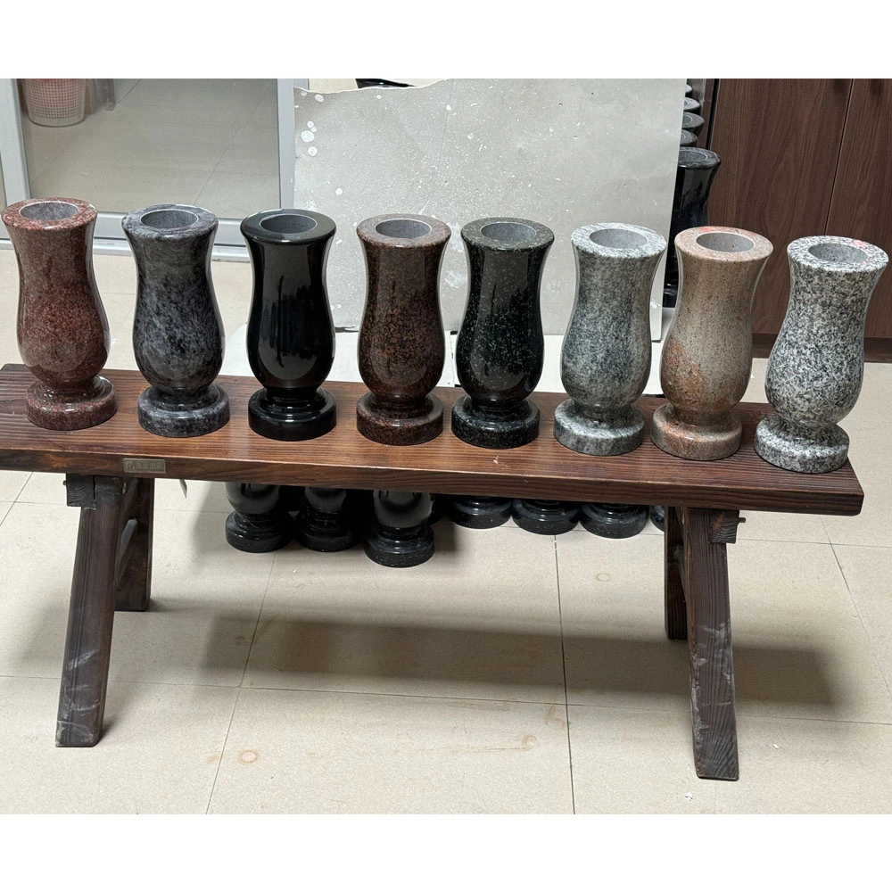 Lápida de granito Jarrón lápida conmemorativa Accesorios 9