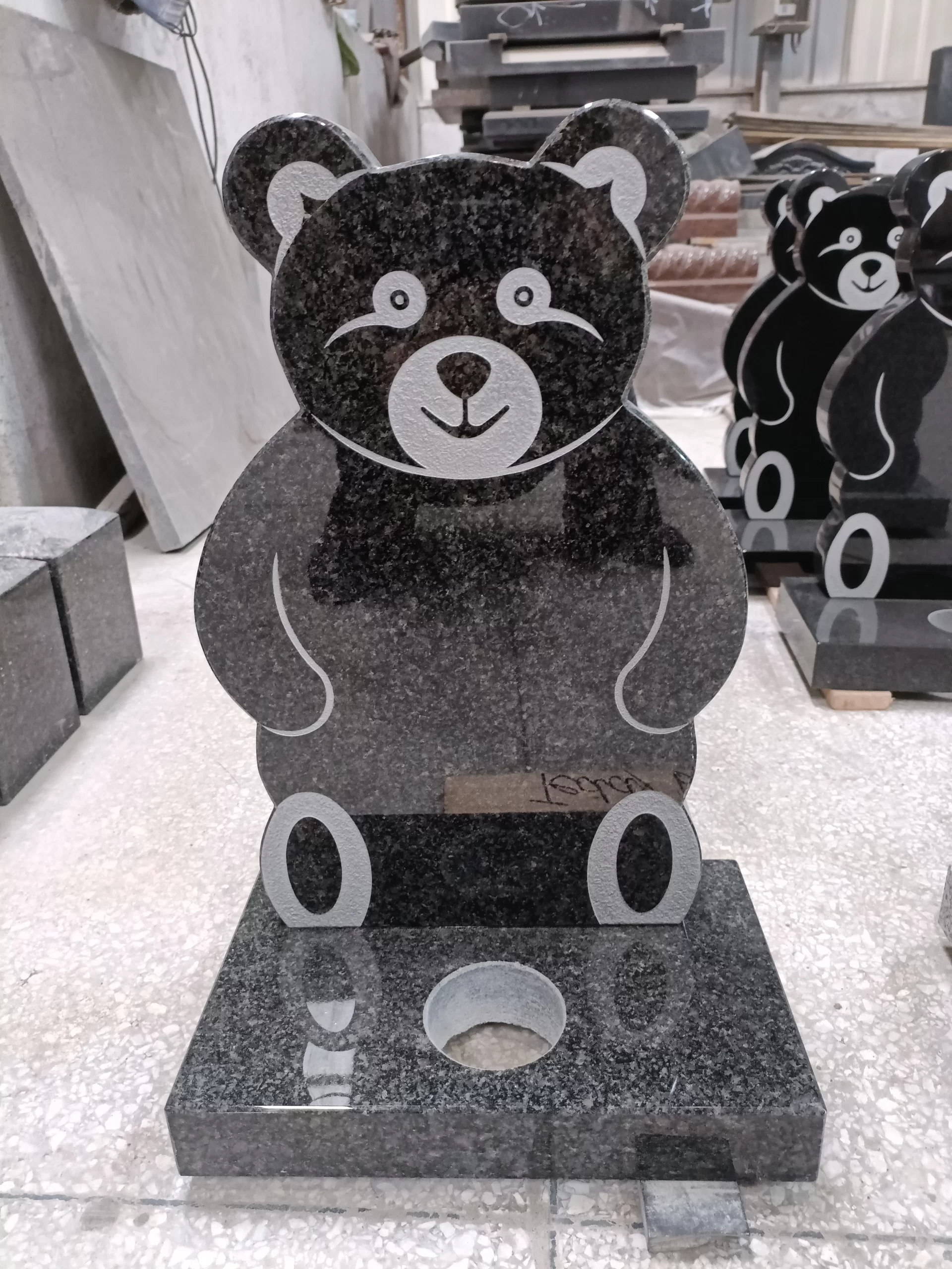 Teddy Bear Granite Headstone 4 Teddy Bear Granite Headstone 4