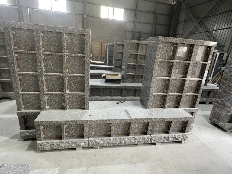 Multi niche G664 Granite Columbarium 1